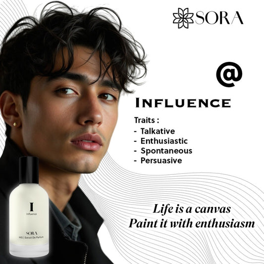 SORA I His Influence Men 50ml Extrait De Parfum DISC Perfume Pria
