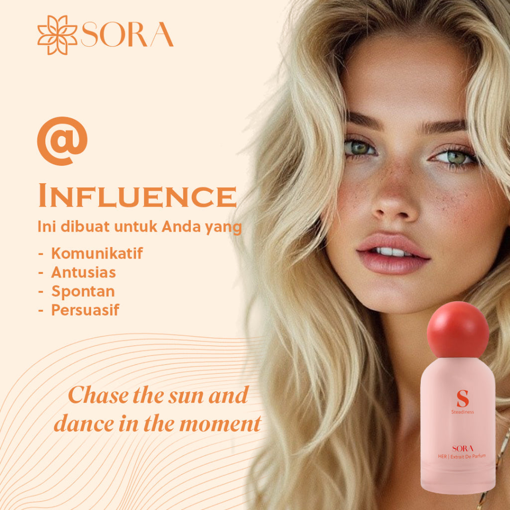 SORA Bundling All-Rounder D+I+S+C - Parfum Wanita Paling Fleksibel 50ml Extrait De Parfum