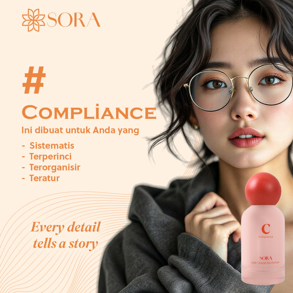 SORA Bundling All-Rounder D+I+S+C - Parfum Wanita Paling Fleksibel 50ml Extrait De Parfum