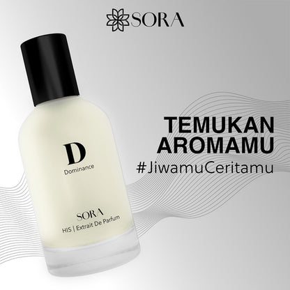 SORA D His Dominance Men 50ml Extrait De Parfum DISC Perfume Pria