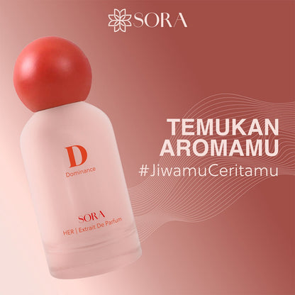 SORA D Her Dominance Women 50ml Extrait De Parfum DISC Perfume Wanita