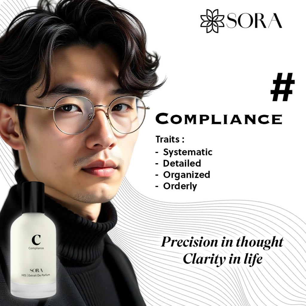 SORA C His Compliance Men 50ml Extrait De Parfum DISC Perfume Pria