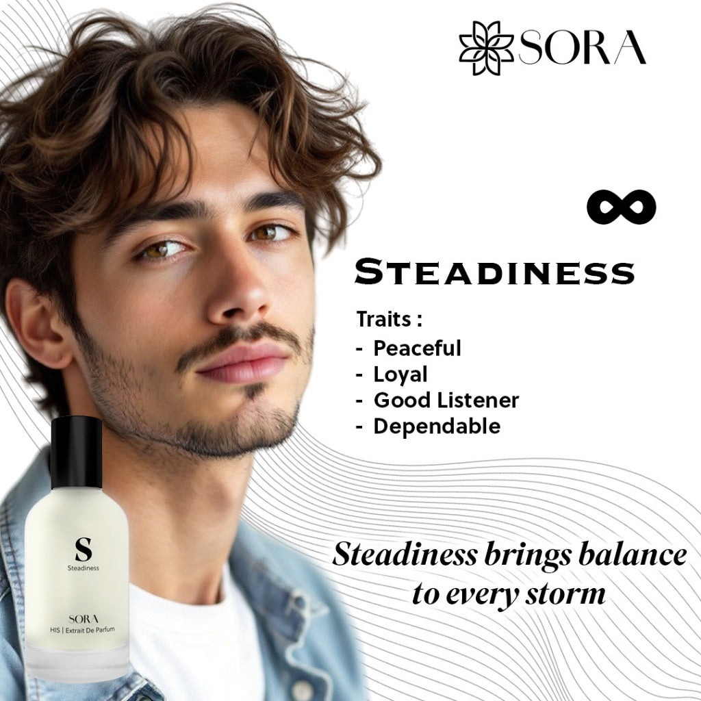 SORA S His Steadiness Men 50ml Extrait De Parfum DISC Perfume Pria