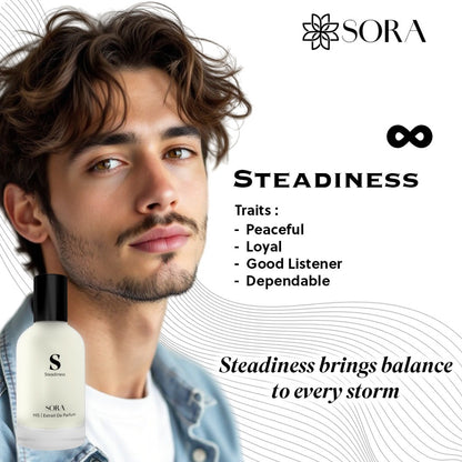 SORA S His Steadiness Men 50ml Extrait De Parfum DISC Perfume Pria