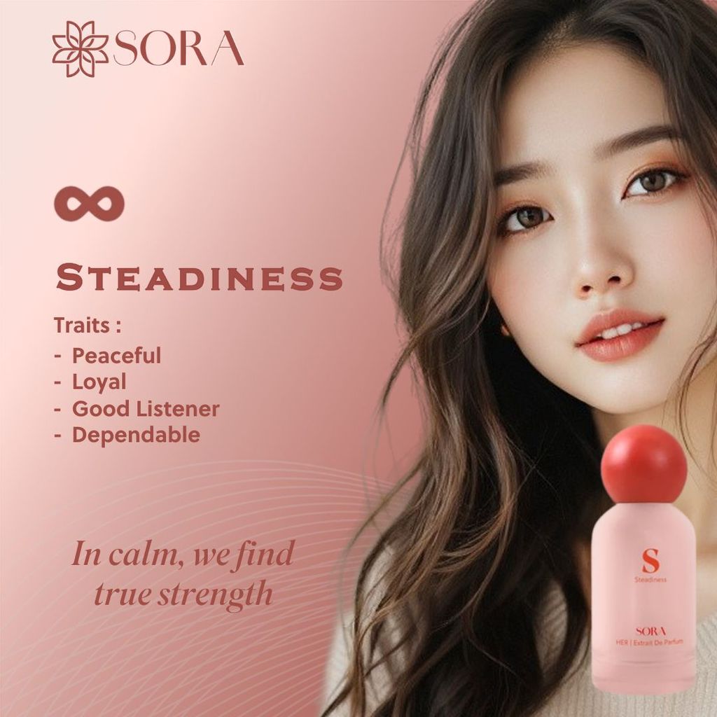 SORA S Her Steadiness Women 50ml Extrait De Parfum DISC Perfume Wanita